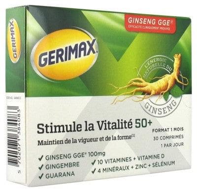 Gerimax - Stimulates Vitality 50+ 30 Tablets