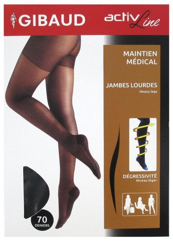 Gibaud ActivLine Support Tights 70 Deniers Smoky Grey Size: Size 3