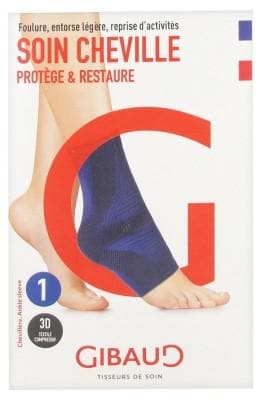 Gibaud - Ankle Care Blue Ankle Brace - Size: Size 1