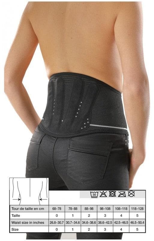 Gibaud Lombogib Underwear Lumbar Belt Black 26cm Size: Size 2