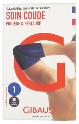 Gibaud - Soin Coude Blue Elbow Pad - Size: Size 1
