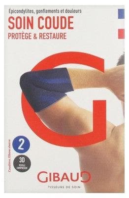 Gibaud - Soin Coude Blue Elbow Pad - Size: Size 2