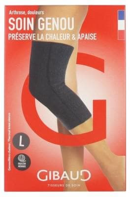 Gibaud - Soin Genou Heat Knee Pad - Size: Size L