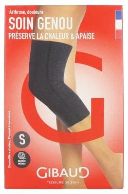 Gibaud - Soin Genou Heat Knee Pad - Size: Size S