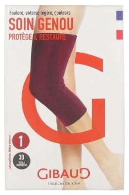 Gibaud - Soin Genou Red Knee Pad - Size: Size 1