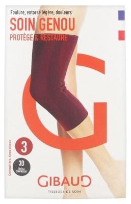 Gibaud - Soin Genou Red Knee Pad - Size: Size 3