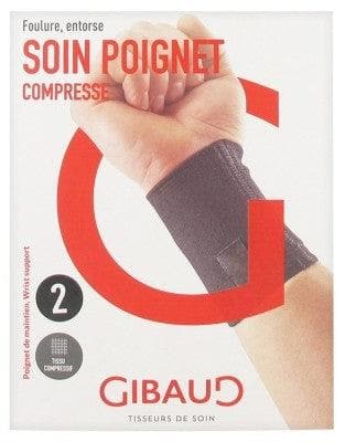Gibaud - Soin Poignet Wrist Support Black - Size: Size 2