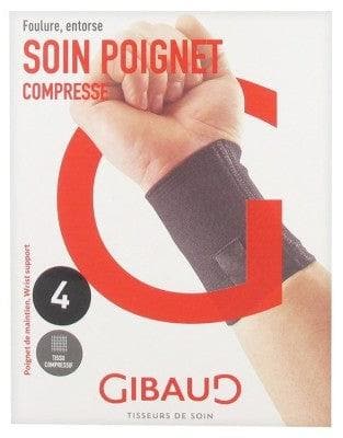 Gibaud - Soin Poignet Wrist Support Black - Size: Size 4