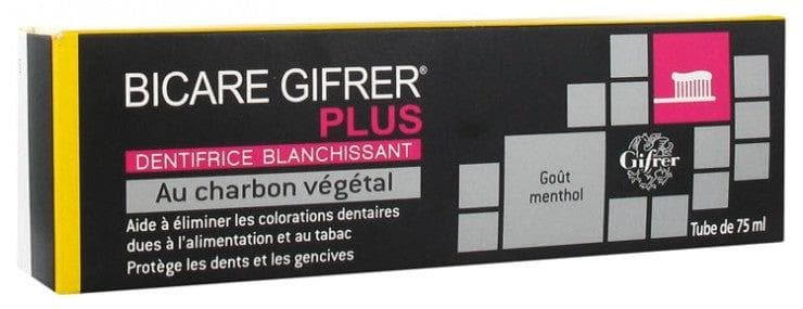 Gifrer Bicare Plus Whitening Toothpaste with Vegetable Charcoal 75ml