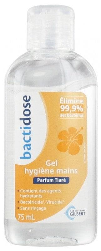 Gilbert Bactidose Hands Hygiene Gel 75ml Fragrance: Tiara