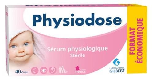 Siero Fisiologico Di Physiodose - 3 Scatole Da 40 Singole Dosi
