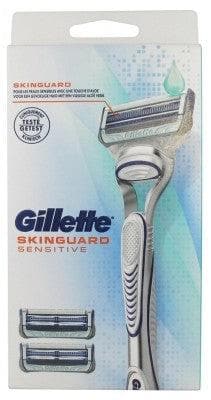 Gillette - Skinguard Shaver + Refill of 2 Blades