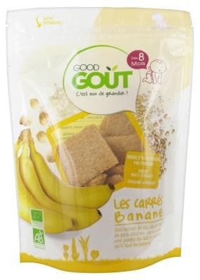 Good Goût - Organic Banana Squares From 8 Months 50 g