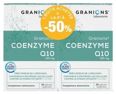 Granions - Coenzyme Q10 120mg 2 x 30 Capsules