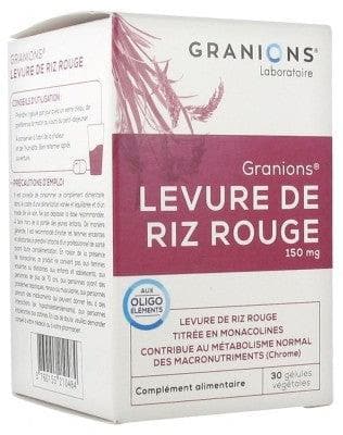 Granions - Red Rice Yeast 150mg 30 Vegetable Capsules