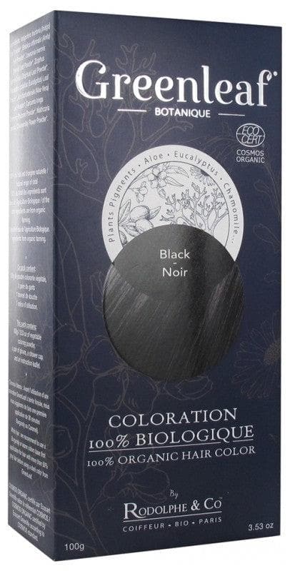 Greenleaf Colouration 100% Organic 100g Hair Colour: Black