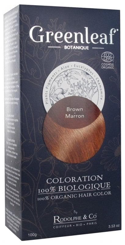 Greenleaf Colouration 100% Organic 100g Hair Colour: Brown