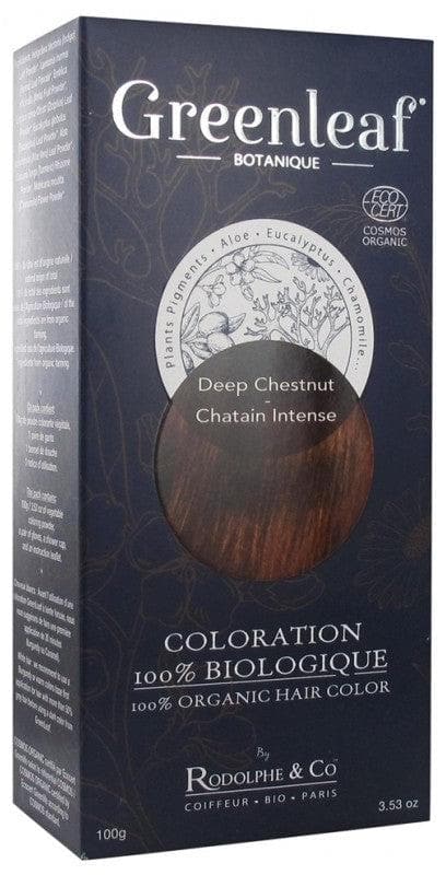 Greenleaf Colouration 100% Organic 100g Hair Colour: Deep Chestnut