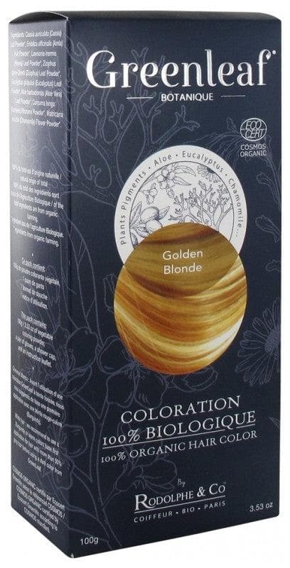 Greenleaf Colouration 100% Organic 100g Hair Colour: Golden Blonde
