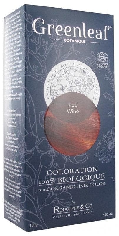Greenleaf Colouration 100% Organic 100g Hair Colour: Red Wine