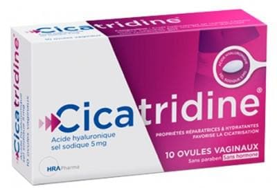 HRA Pharma - Cicatridine 10 Vaginal Ovules