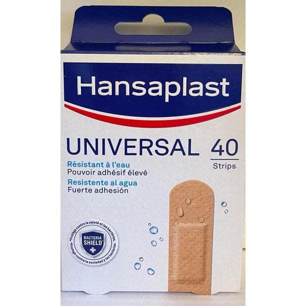 Hansaplast Universal 40 Adhesive Bandages for Minor Cut and Scrape Protection