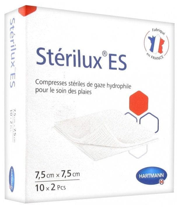 Hartmann Stérilux ES Sterile Gauze 7.5 x 7.5 cm 10 x 2 Pcs