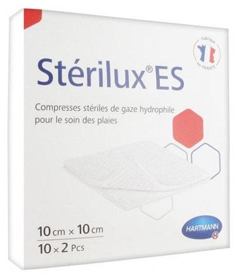 Hartmann Stérilux ES Sterile Gaze Compresses 10 x 10cm 10 x 2 Pcs