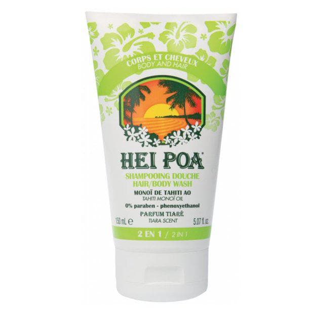 Hei Poa Shower Shampoo Body and Hair with Tahiti Monoi 150ml