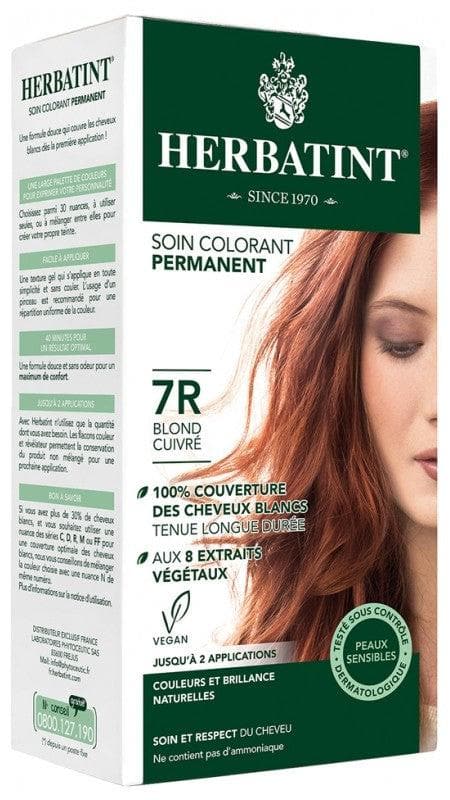 Herbatint Permanent Color Care 150ml Hair Colour: 7R Copper Blonde