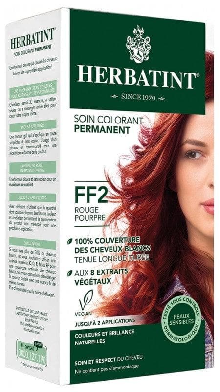 Herbatint Permanent Color Care 150ml Hair Colour: FF2 Purple Red