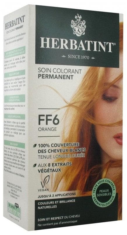 Herbatint Permanent Color Care 150ml Hair Colour: FF6 Orange