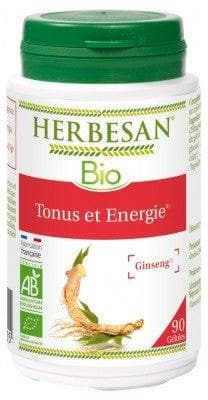 Herbesan - Dynamism and Energy 90 Organic Capsules