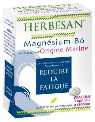 Herbesan - Marine Origin Magnesium B6 30 Tablets