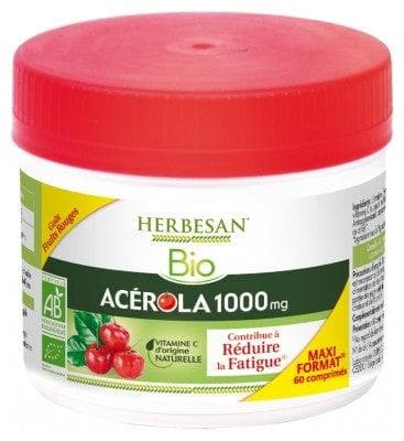 Herbesan - Organic Acerola 1000 mg 60 Tablets