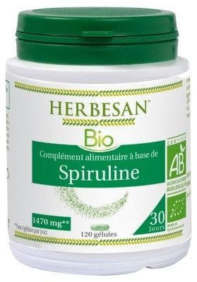 Herbesan - Organic Spirulina 120 Capsules