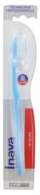 Inava - 25/100 Toothbrush - Colour: Blue