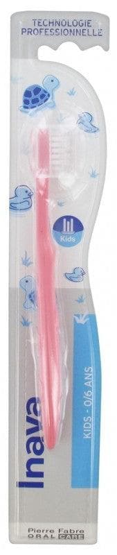 Inava Brushing & Care Kids 0-6 Years Old Colour: Pink