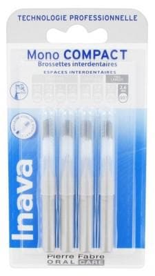 Inava - Mono Compact 4 Interdental Brushes
