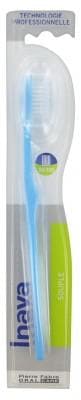 Inava - Soft Toothbrush 20/100 - Colour: Blue