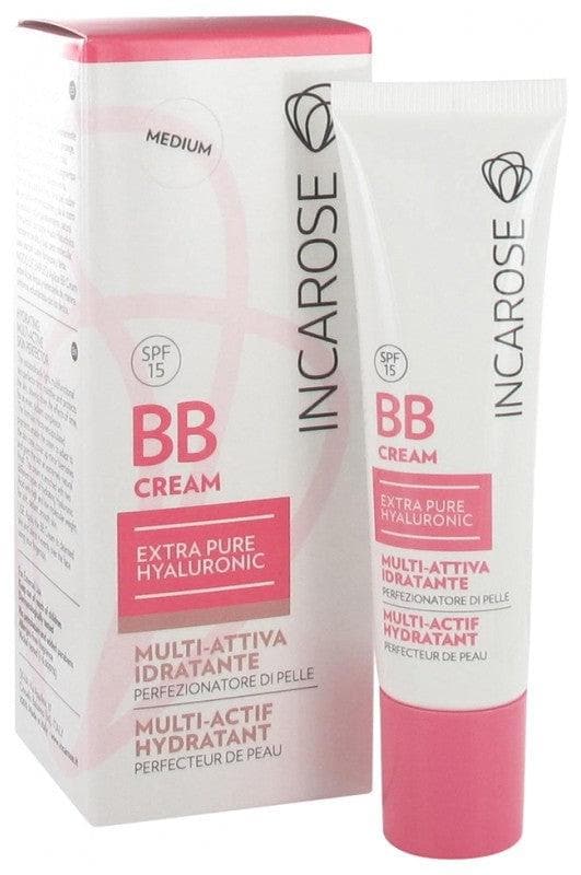 Incarose Extra Pure Hyaluronic BB Cream Multi Active SPF15 30ml Colour: Medium