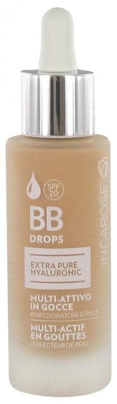 Incarose Extra Pure Hyaluronic BB Drops Skin Perfector Multi-Active Drops SPF20 30ml Colour: Light
