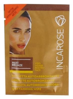 Incarose - Maxi Bronze Self-Tanning Wipe Face 6ml