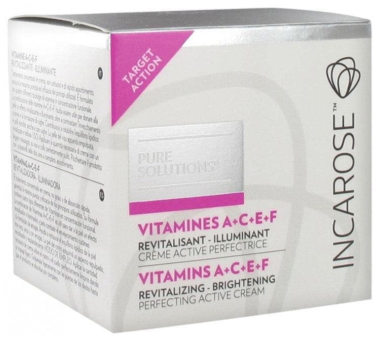 Incarose Pure Solutions Vitamins A C E F Perfecting Active Cream 50ml