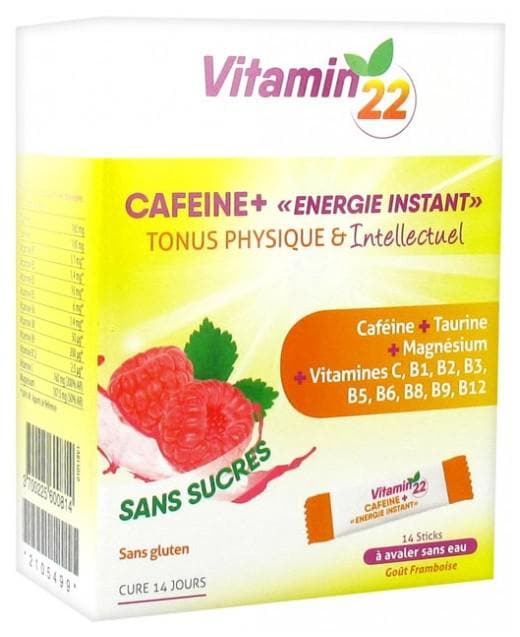 Ineldea Vitamin'22 Cafeine+ 14 Sticks