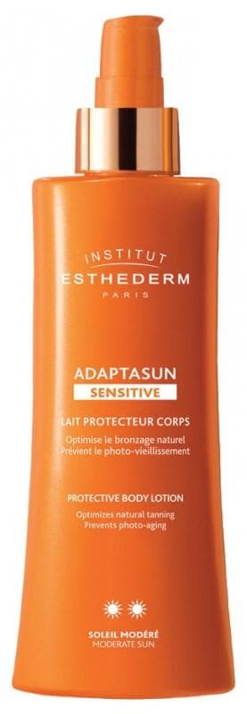 Institut Esthederm Adaptasun Sensitive Protective Body Lotion Moderate Sun 200ml