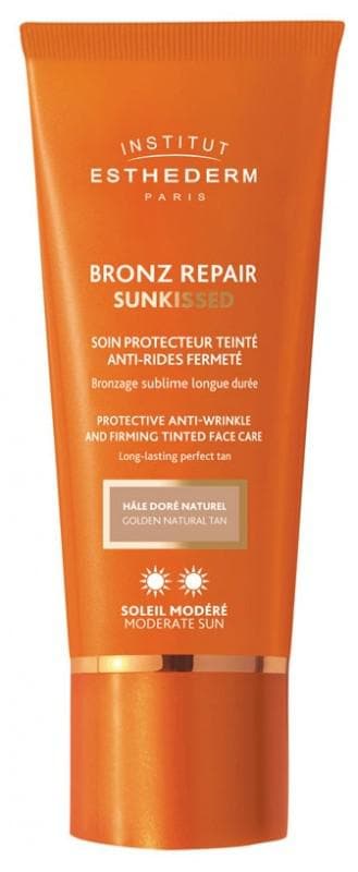 Institut Esthederm Bronz Repair Tinted Protective Anti-Wrinkle and Firming Face Care Moderate Sun 50ml