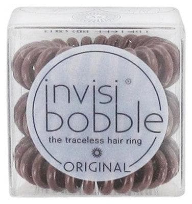 Invisibobble - Original 3 Hair Rings - Colour: Pretzel Brown