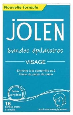 Jolen - Facial Hair Removal Strips 16 Strips