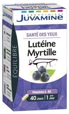 Juvamine - Eyes Health Lutein Blueberry 40 Capsules